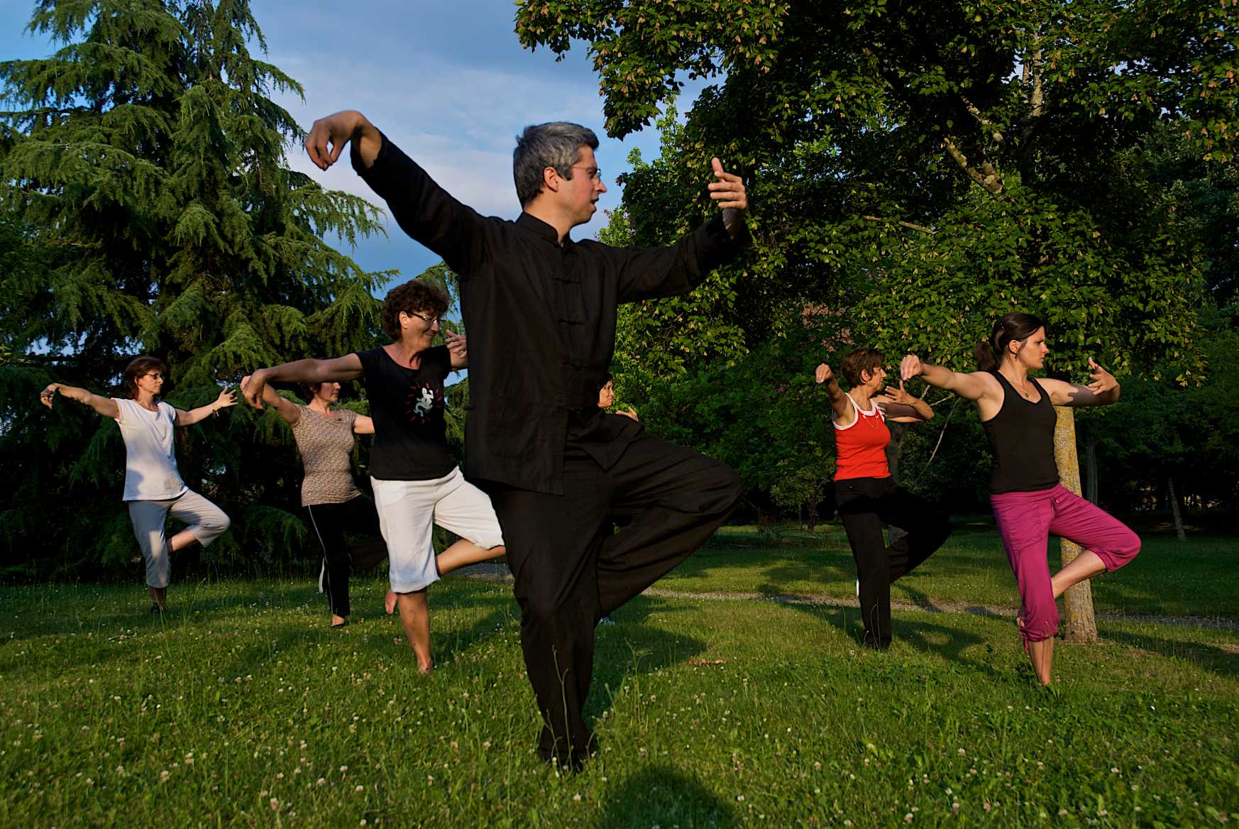 le simple fouet en tai chi